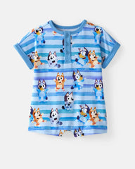 Bluey Dance All Day Dolman Henley Romper