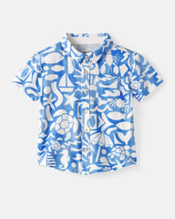 Summer Shores Button Down Polo