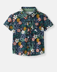 Tropical Garden Button Down Polo