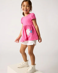 Sparkling Scales Empire Tunic Top