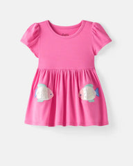 Sparkling Scales Empire Tunic Top