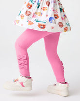 Pop Pink Bow Legging