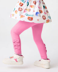 Pop Pink Bow Legging