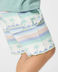 Swell Stripes Drawstring Shorts