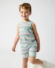 Swell Stripes Pocket Tank