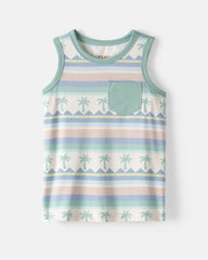 Swell Stripes Pocket Tank