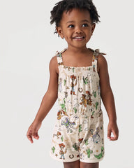 Disney & Pixar Woody's Wild West Smocked Romper