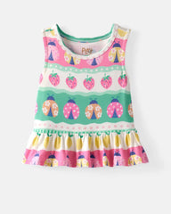 Ladybug Lane Peplum Tank