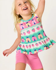 Ladybug Lane Peplum Tank