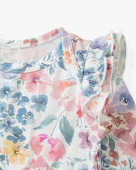 Tiny Blooms Flutter Bodysuit
