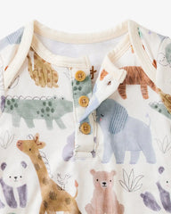 Sweet Safari Henley Bodysuit