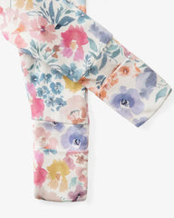 Tiny Blooms Fold Over Legging