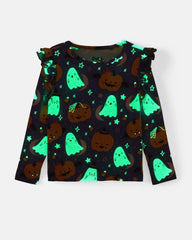 Moonlit Magic Purple Flutter Tee