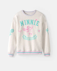 Disney Minnie Mouse Queen of Swing Women's Crewneck Sweatshirt