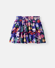 Wild Garden Tiered Skort