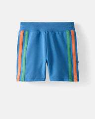 Major Blue Side Stripe Shorts