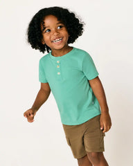 Cool Jade Henley Tee