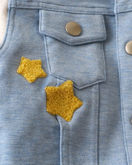 Bluey Hooded Trucker Jacket