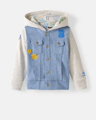Bluey Hooded Trucker Jacket