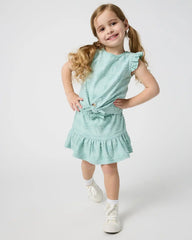 Coastal Rays Flounce Skort
