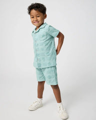 Coastal Rays Button Down Polo
