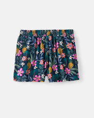 Tropical Garden Smocked Shorts