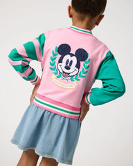 Disney Mickey Mouse Sports Club Varsity Cardigan