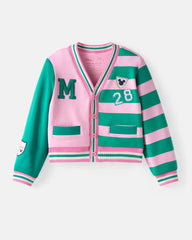 Disney Mickey Mouse Sports Club Varsity Cardigan