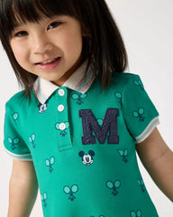 Disney Mickey Mouse Racket Rally Drop Waist Dress