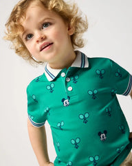 Disney Mickey Mouse Racket Rally Polo Shirt
