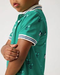Disney Mickey Mouse Racket Rally Polo Shirt