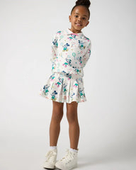 Disney Mickey Mouse & Minnie Mouse Match Pleated Skort