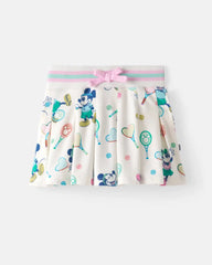 Disney Mickey Mouse & Minnie Mouse Match Pleated Skort