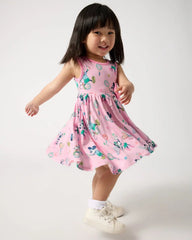 Disney Mickey Mouse & Minnie Mouse Match Twirl Dress