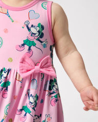 Disney Mickey Mouse & Minnie Mouse Match Twirl Dress with Bodysuit