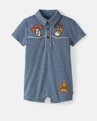 Disney & Pixar The Roundup Gang Polo Shorty Romper