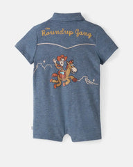 Disney & Pixar The Roundup Gang Polo Shorty Romper