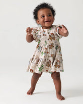 Disney & Pixar Woody's Wild West Tiered Flutter Dress with Bloomer
