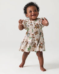 Disney & Pixar Woody's Wild West Tiered Flutter Dress with Bloomer