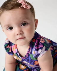 Wild Garden Ruffle Twirl Dress with Bodysuit