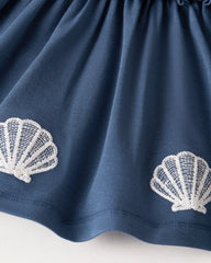 Seashell Cove Smocked Tank & Shorts Set
