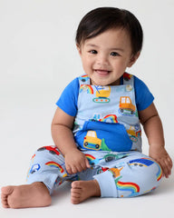 Rainbow Trucks Overall Set