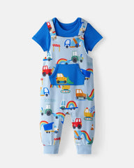 Rainbow Trucks Overall Set