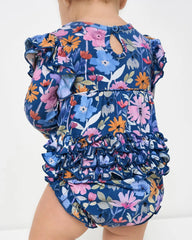 Dusk Blooms Bubble Romper