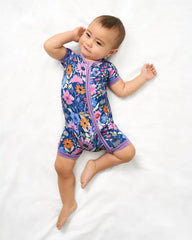 Dusk Blooms Shorty Zippy