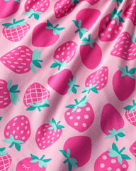 Sweet Strawberries Flutter Twirl Dress