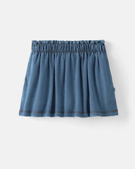 Midwash Blue Denim Skort