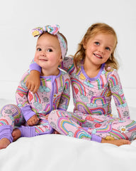 Disco Rainbows Two-Piece Pajama Set