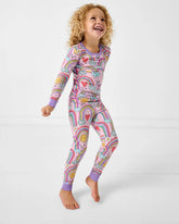 Disco Rainbows Two-Piece Pajama Set
