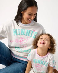 Disney Minnie Mouse Queen of Swing Ringer Tee